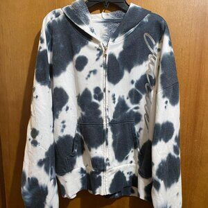 Justice Active Girls Tie-Dye Zip up Hoodie